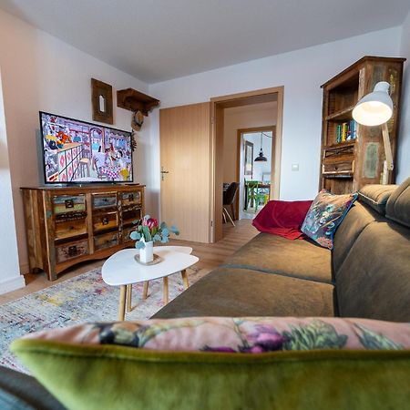 Schlossberg-Domizil Mit Weitblick - Arbeitsplatz, Balkon, Netflix, Badewanne & Yogamatte Chemnitz Extérieur photo