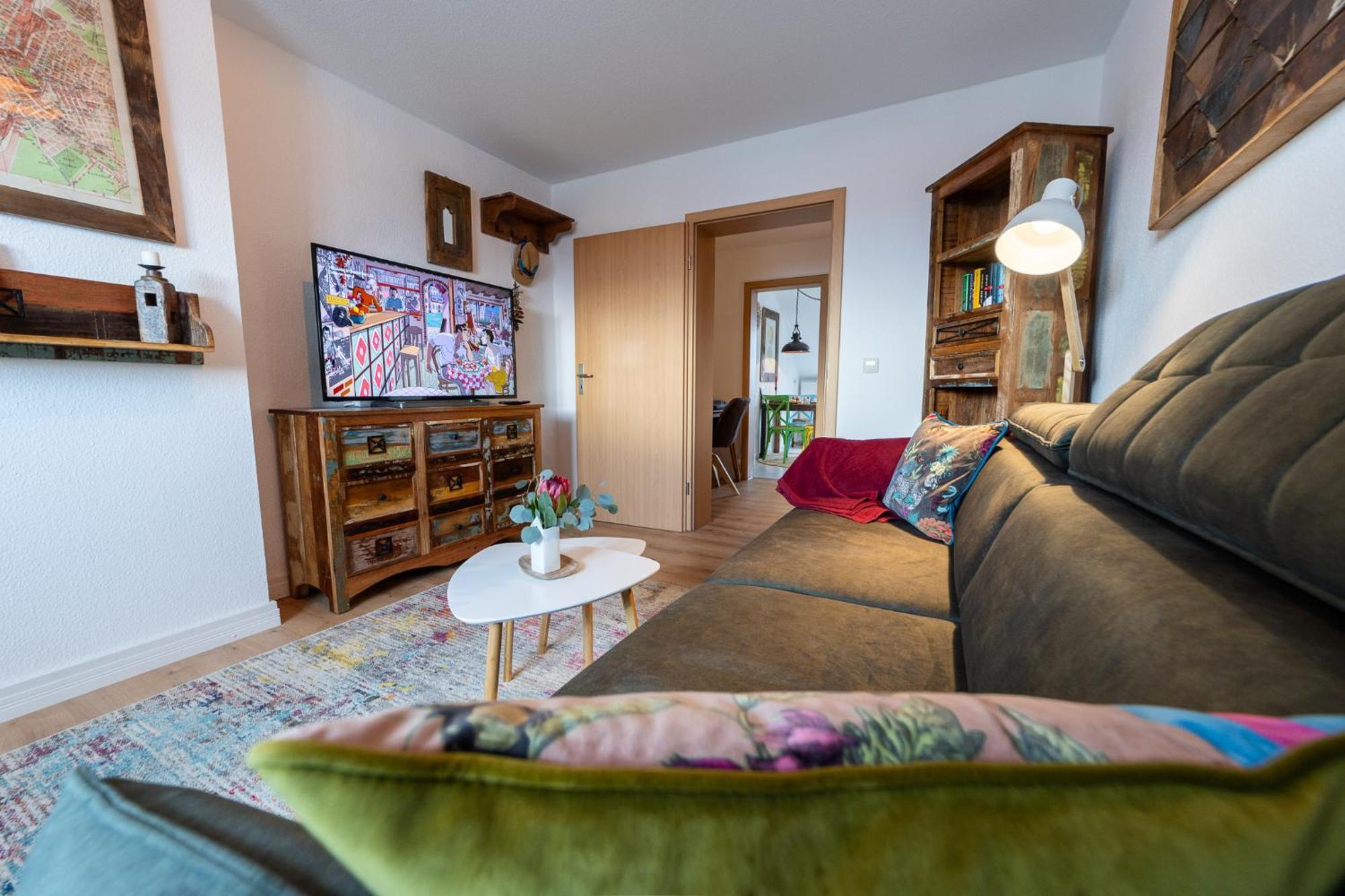 Schlossberg-Domizil Mit Weitblick - Arbeitsplatz, Balkon, Netflix, Badewanne & Yogamatte Chemnitz Extérieur photo